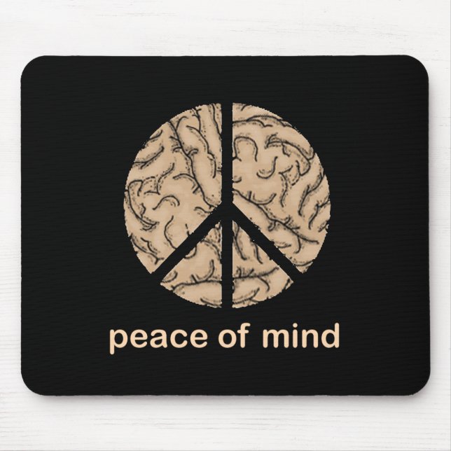 Mousepad Paz de espírito (Frente)
