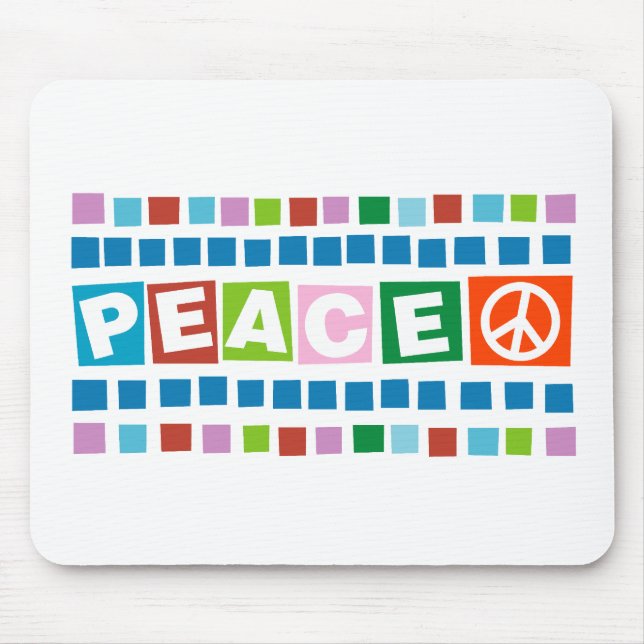 Mousepad Paz em mente (Frente)