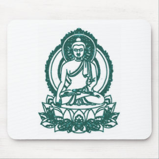 MOUSEPAD PAZ MEDITATING DE ASSENTO DE BUDDHA