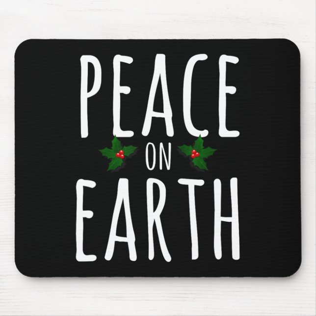Mousepad Paz na Terra  (Frente)