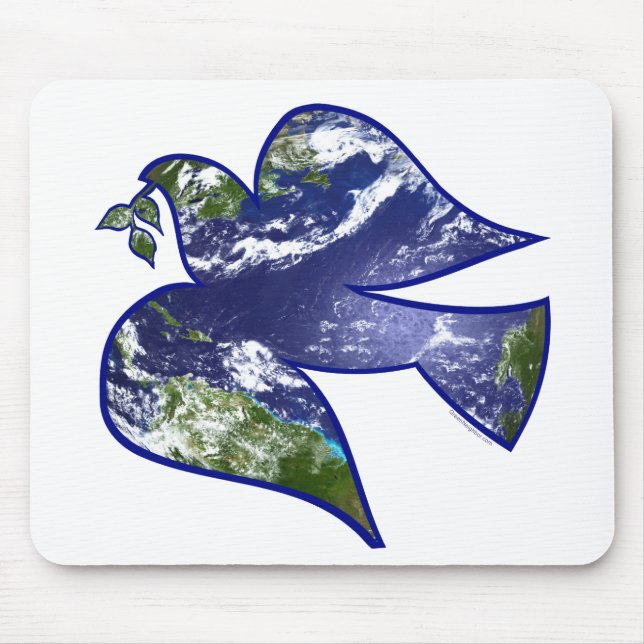 Mousepad Paz na Terra Dove (Frente)