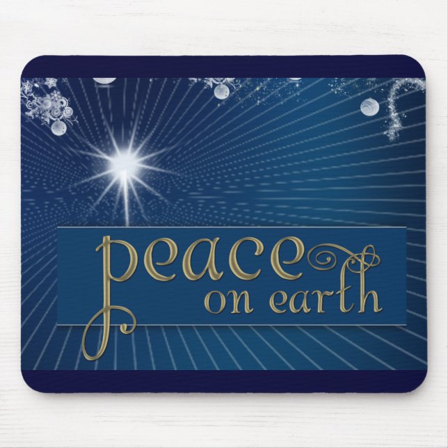 Mousepad Paz na terra… na paz celestial (Frente)