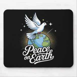 Mousepad Paz Na Terra Pombo E Globo Fé Natal