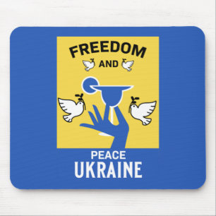 Mousepad Paz Na Ucrânia - Amor E Apoio
