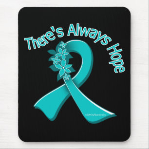 Mousepad PCOS lá é sempre esperança floral