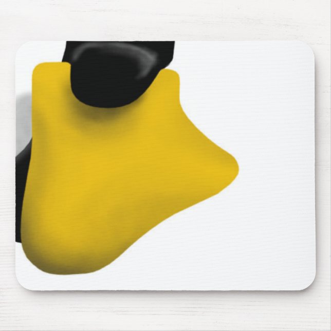 MOUSEPAD PÉ DO PÉ DO PINGUIM DE LINUX TUX (Frente)