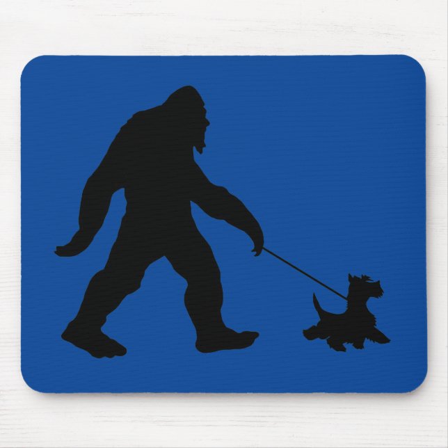 Mousepad Pé Grande Andando Seu Pão De Mouse Scotty (Frente)