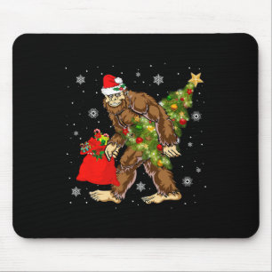 Mousepad Pé Grande Carregando Árvore de Natal Crença