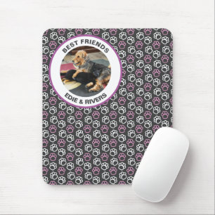 Mousepad Pé-Impressão-Cão-Cachorro