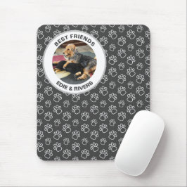 Mousepad Pé-Impressão-Cão-Cachorro