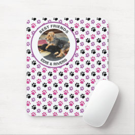 Mousepad Pé-Impressão-Cão-Cachorro