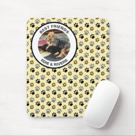 Mousepad Pé-Impressão-Cão-Cachorro