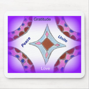 Mousepad Peace Love Unity hakuna matata .png