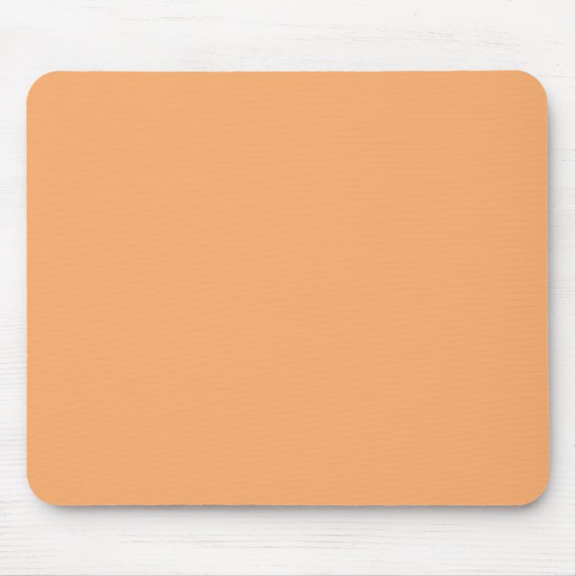 Mousepad Peach Orange Dourado Pastel (Frente)