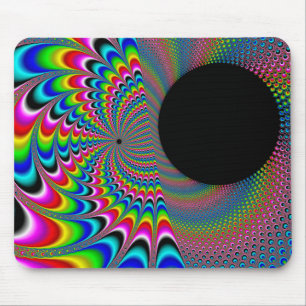 Mousepad Peackock A Delic - Arte Fractal
