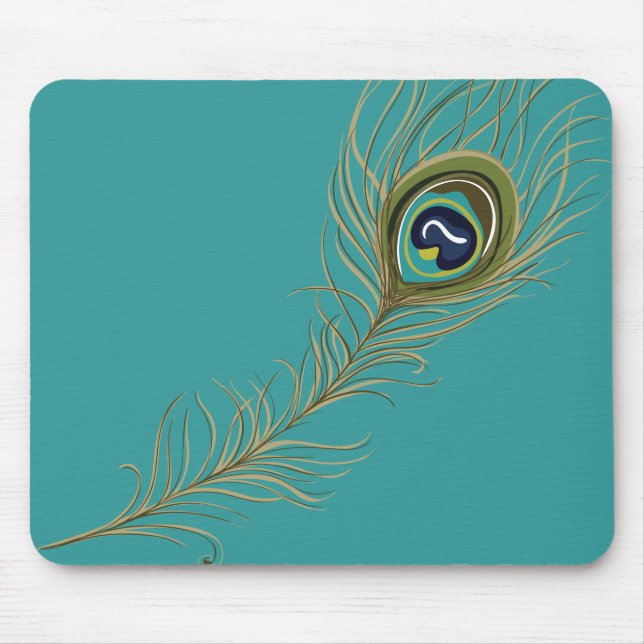 Mousepad Peacock Feather (Frente)