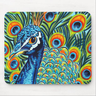 Mousepad Peacock I Plumado