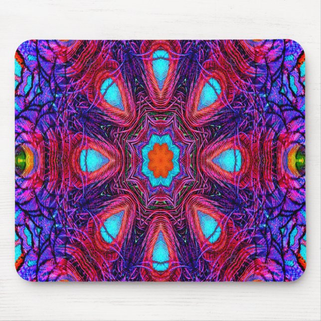 Mousepad Peacock Mandala... (Frente)
