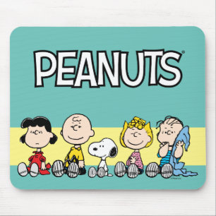 Mousepad Peanuts Gang Sentado Junto