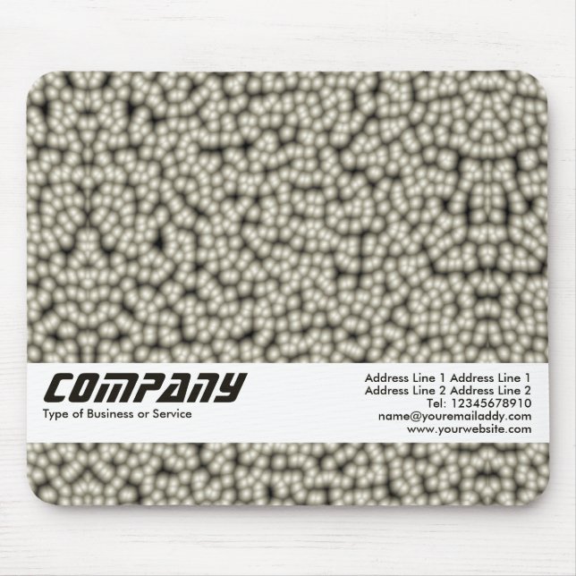 Mousepad Pearl Cells Abstrato, Negócios (Frente)