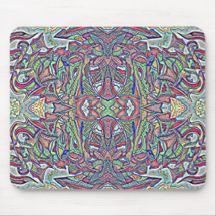 Mousepad Peça de Grafite Colorida