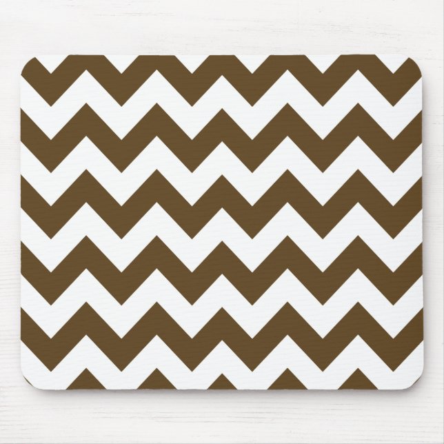 Mousepad Pecan Neutral Chevron (Frente)