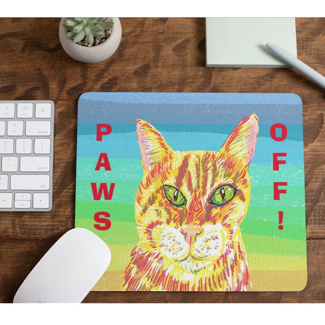 Mousepad Peças descartáveis gatinhos de gengibre (Criador carregado)
