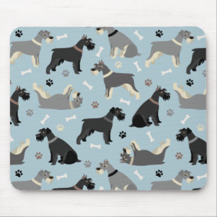 Mousepad Peças e Ossos Schnauzer