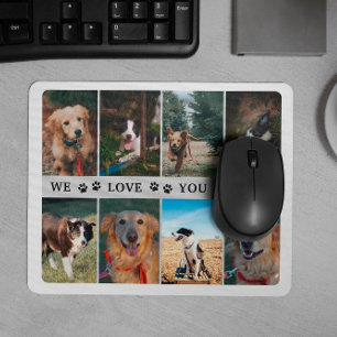 Mousepad Peças Que Te Ama A Colagem De Fotos De Pai
