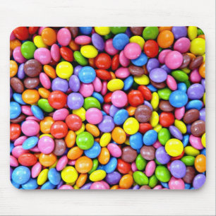Mousepad Pedaços Coloridos de Doces