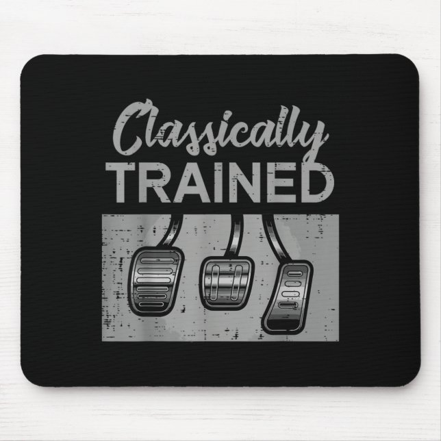 Mousepad Pedais de Carro Treinamento Clássico Transmissão M (Frente)