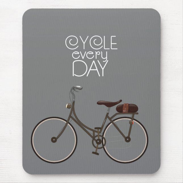 Mousepad Pedale todos os dias. (Frente)