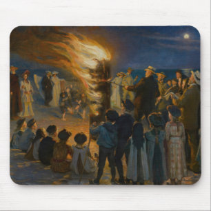 Mousepad Peder Severin Kroyer - Fogueira de Eva Bonfire