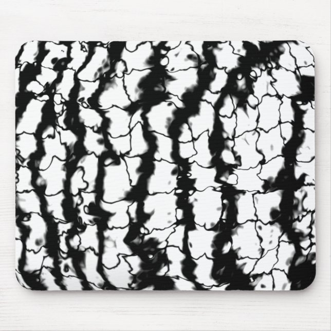 Mousepad pedra azul preta e branca (Frente)