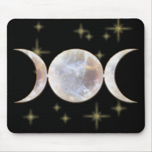 Mousepad Pedra lunar tripla da lua
