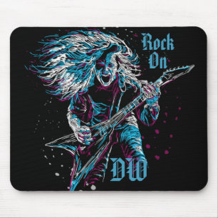 Mousepad Pedra Monograma Em Metal Pesado