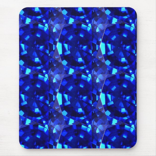 Mousepad pedra preciosa azul (Frente)