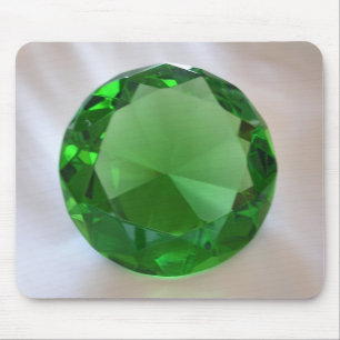 Mousepad Pedra preciosa verde