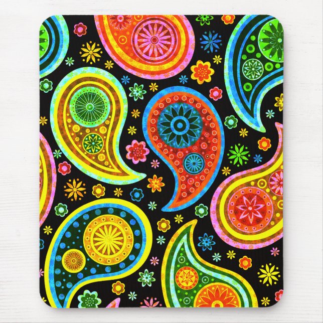 Mousepad Pedras De 2,0 Vermes Da Paisley (Frente)