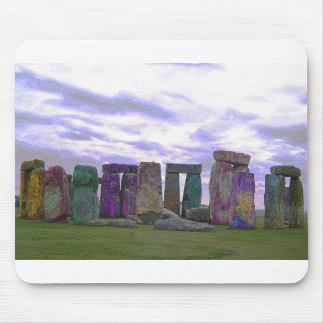 Mousepad Pedras Psicodélicas (Frente)