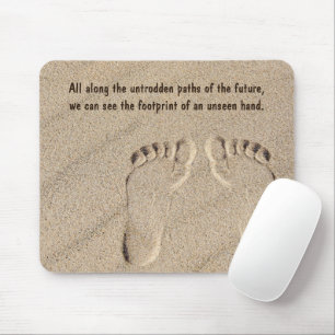 Mousepad Pegada Na Areia
