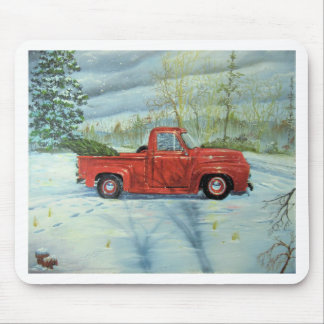 Mousepad Pegando a Árvore para o Natal