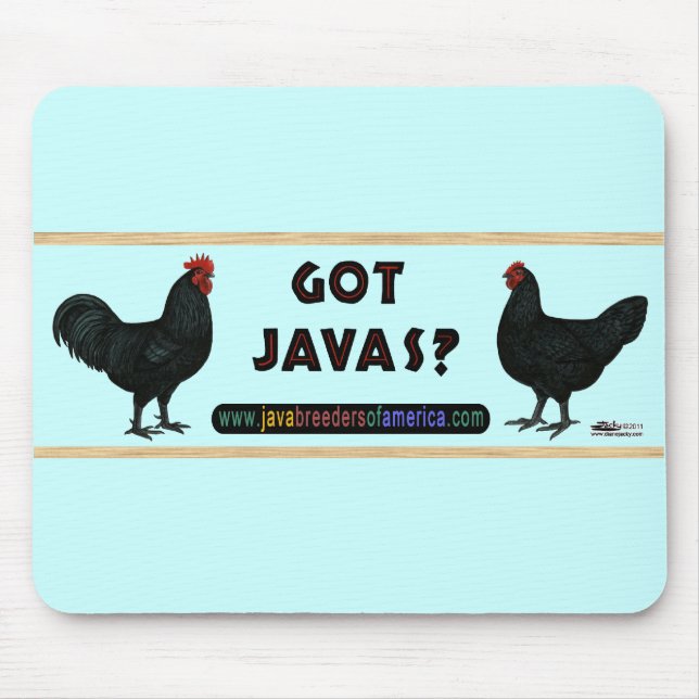 Mousepad Pegou o Javas? (Frente)