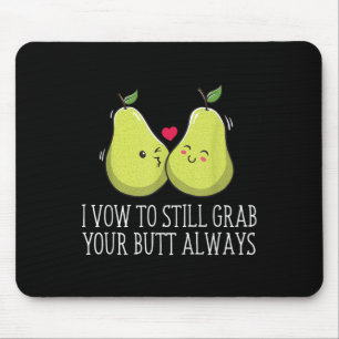 Mousepad Pegue Seu Bumbum Sempre Casando Humor Adulto Noiva