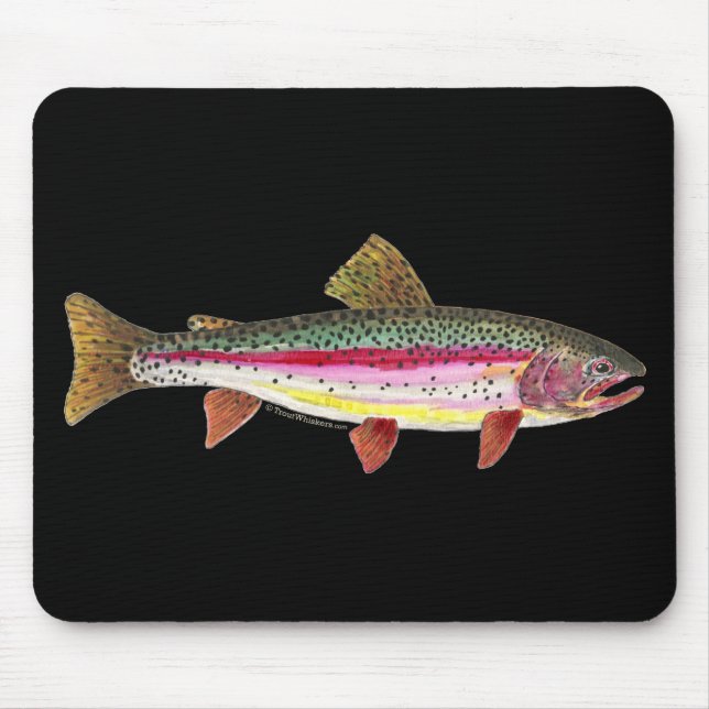 Mousepad Peixe-Arco-Íris (Frente)
