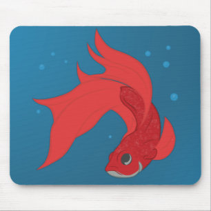 Mousepad Peixe Beta