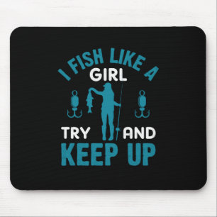 Mousepad Peixe Como Uma Rapariga