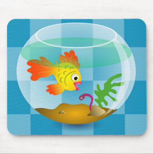 Mousepad Peixe dourado