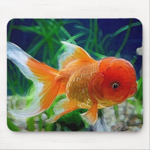 Mousepad Peixe dourado de Oranda