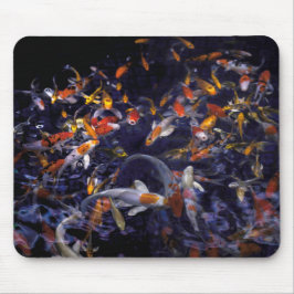 MOUSEPAD PEIXE KOI SOBRE O FLUXO